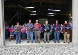 Leslie County Recycling Center Ribbon Cutting 11-22-11