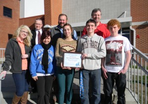 Corbin High School PRIDE Environmental Education Project of the Month December 2012