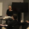 Michelle Allen instructs BLISS hospitality training